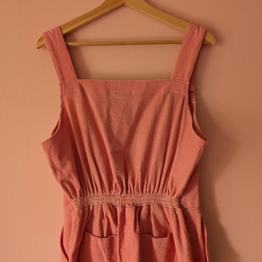 Nooworks Pink Corduroy Overalls Size XL - Picture 9 of 12